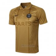 Camiseta Polo del Paris Saint-Germain 2021-2022 Oro