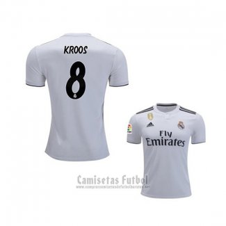 Camiseta Real Madrid Jugador Kroos 1ª 2018-2019