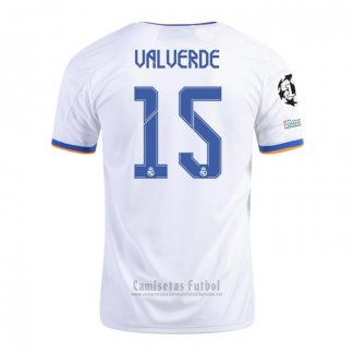 Camiseta Real Madrid Jugador Valverde 1ª 2021-2022