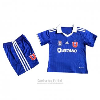 Camiseta Universidad de Chile 1ª Nino 2022