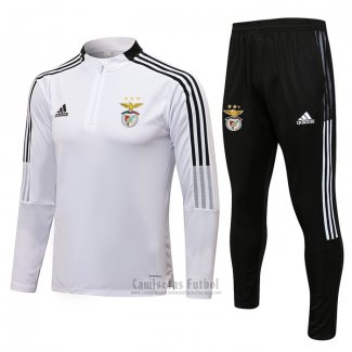 Chandal de Sudadera del Benfica 2021-2022 Blanco