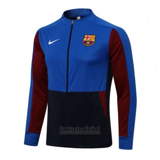 Chaqueta del Barcelona 2021-2022 Azul y Rojo