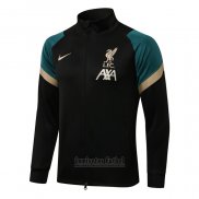 Chaqueta del Liverpool 2021-2022 Negro y Verde