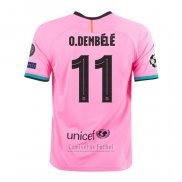 Camiseta Barcelona Jugador O.Dembele 3ª 2020-2021