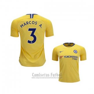 Camiseta Chelsea Jugador Marcos A. 2ª 2018-2019