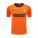 Camiseta Inter Milan Portero 2020-2021 Naranja