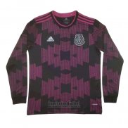 Camiseta Mexico 1ª Manga Larga 2020-2021