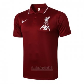 Camiseta Polo del Liverpool 2021-2022 Rojo