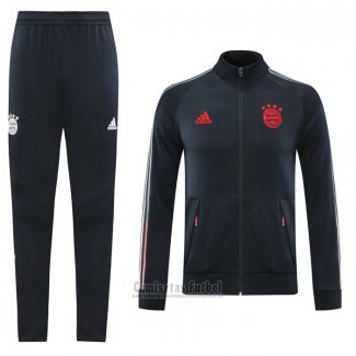 Chandal de Chaqueta del Bayern Munich 2020-2021 Negro