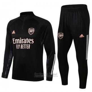 Chandal de Sudadera del Arsenal 2021-2022 Negro