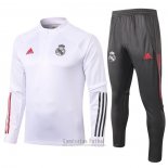 Chandal de Sudadera del Real Madrid 2020-2021 Blanco