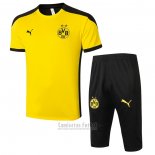 Chandal del Borussia Dortmund Manga Corta 2020-2021 Amarillo