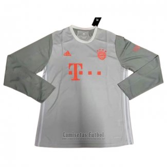 Camiseta Bayern Munich 2ª Manga Larga 2020-2021