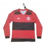 Camiseta Flamengo 1ª Manga Larga 2021