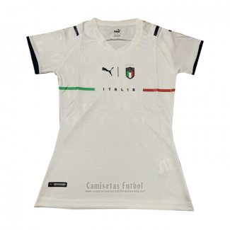 Camiseta Italia 2ª Mujer 2021