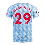 Camiseta Manchester United Jugador Wan-Bissaka 2ª 2021-2022