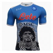 Camiseta Napoli Maradona Special 2021-2022 Azul