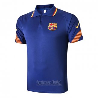 Camiseta Polo del Barcelona 2020-2021 Azul