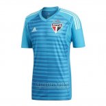 Camiseta Sao Paulo Portero 2018-2019 Azul Tailandia