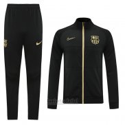 Chandal de Chaqueta del Barcelona 2020-2021 Negro