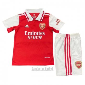 Camiseta Arsenal 1ª Nino 2022-2023