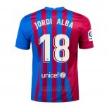 Camiseta Barcelona Jugador Jordi Alba 1ª 2021-2022