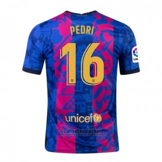 Camiseta Barcelona Jugador Pedri 3ª 2021-2022