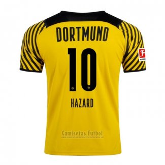 Camiseta Borussia Dortmund Jugador Hazard 1ª 2021-2022