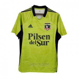 Camiseta Colo-Colo Portero 2021 Verde Tailandia