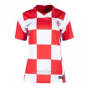 Camiseta Croacia 1ª Mujer 2020-2021