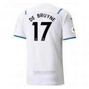 Camiseta Manchester City Jugador De Bruyne 2ª 2021-2022