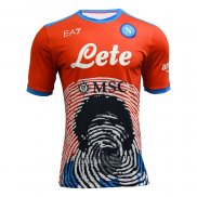 Camiseta Napoli Maradona Special 2021-2022 Rojo