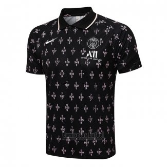 Camiseta Polo del Paris Saint-Germain 2021-2022 Negro