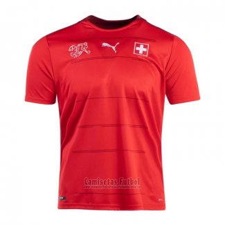 Camiseta Suiza 1ª 2020-2021 Tailandia