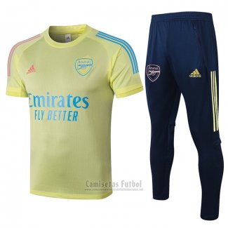 Chandal del Arsenal Manga Corta 2020-2021 Amarillo