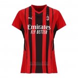 Camiseta AC Milan 1ª Mujer 2021-2022