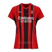 Camiseta AC Milan 1ª Mujer 2021-2022