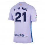 Camiseta Barcelona Jugador F.De Jong 2ª 2021-2022