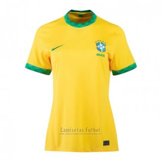 Camiseta Brasil 1ª Mujer 2020