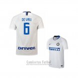 Camiseta Inter Milan Jugador De Vrij 2ª 2018-2019