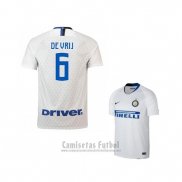 Camiseta Inter Milan Jugador De Vrij 2ª 2018-2019