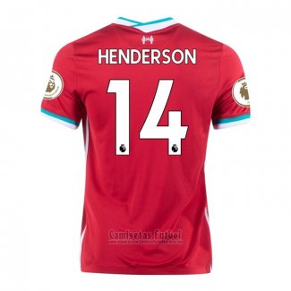 Camiseta Liverpool Jugador Henderson 1ª 2020-2021