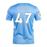 Camiseta Manchester City Jugador Foden 1ª 2021-2022