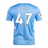 Camiseta Manchester City Jugador Foden 1ª 2021-2022