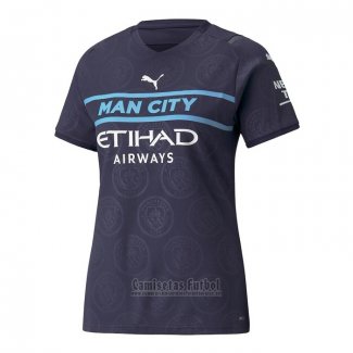 Camiseta Manchester City 3ª Mujer 2021-2022