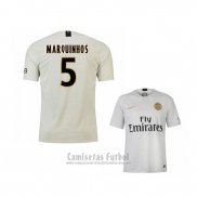 Camiseta Paris Saint-Germain Jugador Marquinhos 2ª 2018-2019