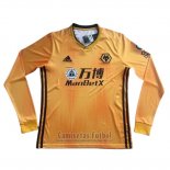 Camiseta Wolves 1ª Manga Larga 2019-2020