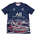 Camiseta de Entrenamiento Paris Saint-Germain 2022 Azul