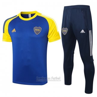 Chandal del Boca Juniors Manga Corta 2020-2021 Azul