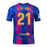Camiseta Barcelona Jugador F.De Jong 3ª 2021-2022